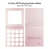 16 Colors DIY Printing Eyeshadow Palette 【50pcs】