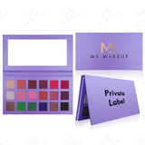 18 Colors Purple Eyeshadow Palette