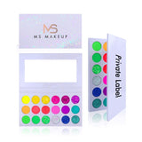 18 Colors White Eyeshadow Palette