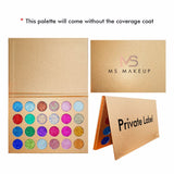 24 Color Glitter Eyeshadow Patelle / Wholesale Eyeshadow