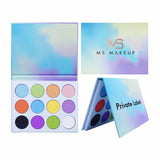 12 Colors Best Selling Custom Own Brand Eye Shadow Nude / Matte Eyeshadow Palette