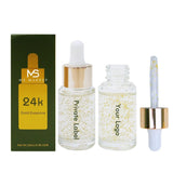 24k Gold Leaf Moisturizing Essence / Face Anti-Aging Serum Skin Care Serum