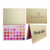 35 Colors Pink & Gold Eyeshadow Palette