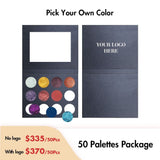 12 Colors Custom Eyeshadow Palette【50pcs】