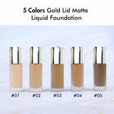 Matte Foundation Private Label / OEM Liquid Foundation For Dark Skin