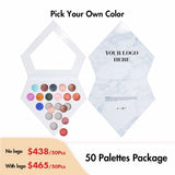 18 Colors Diamond Eyeshadow Palette【50pcs】