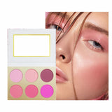 2 Types of 6 Color Marble Blush