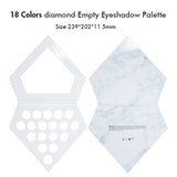 18 Colors Diamond DIY Eyeshadow Palette Private Label【Sample】 - MSmakeupoem.com