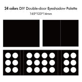 24 colors DIY Double-door Eyeshadow Palette【50pcs】 - MSmakeupoem.com