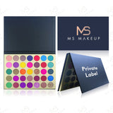 35 Colors Paper Black Eyeshadow Palette - MSmakeupoem.com