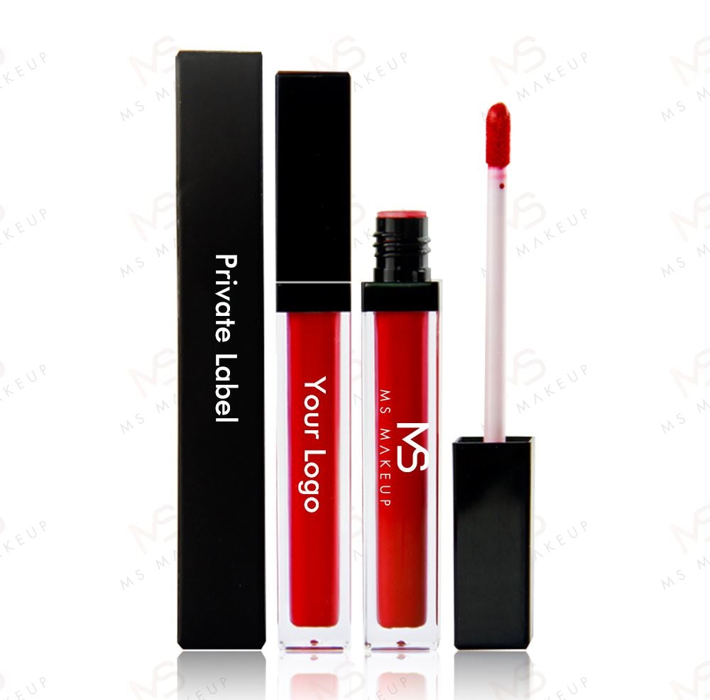 43 Colors Black Lid Square Tube Liquid Lipsticks (#01-#33 Color)