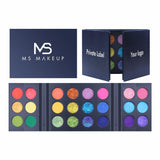 24 Colors Colorful Double-door Eyeshadow Palette（50pcs free shipping）