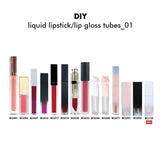 DIY Liquid Lipstick and Lip Gloss Square Tubes 01
