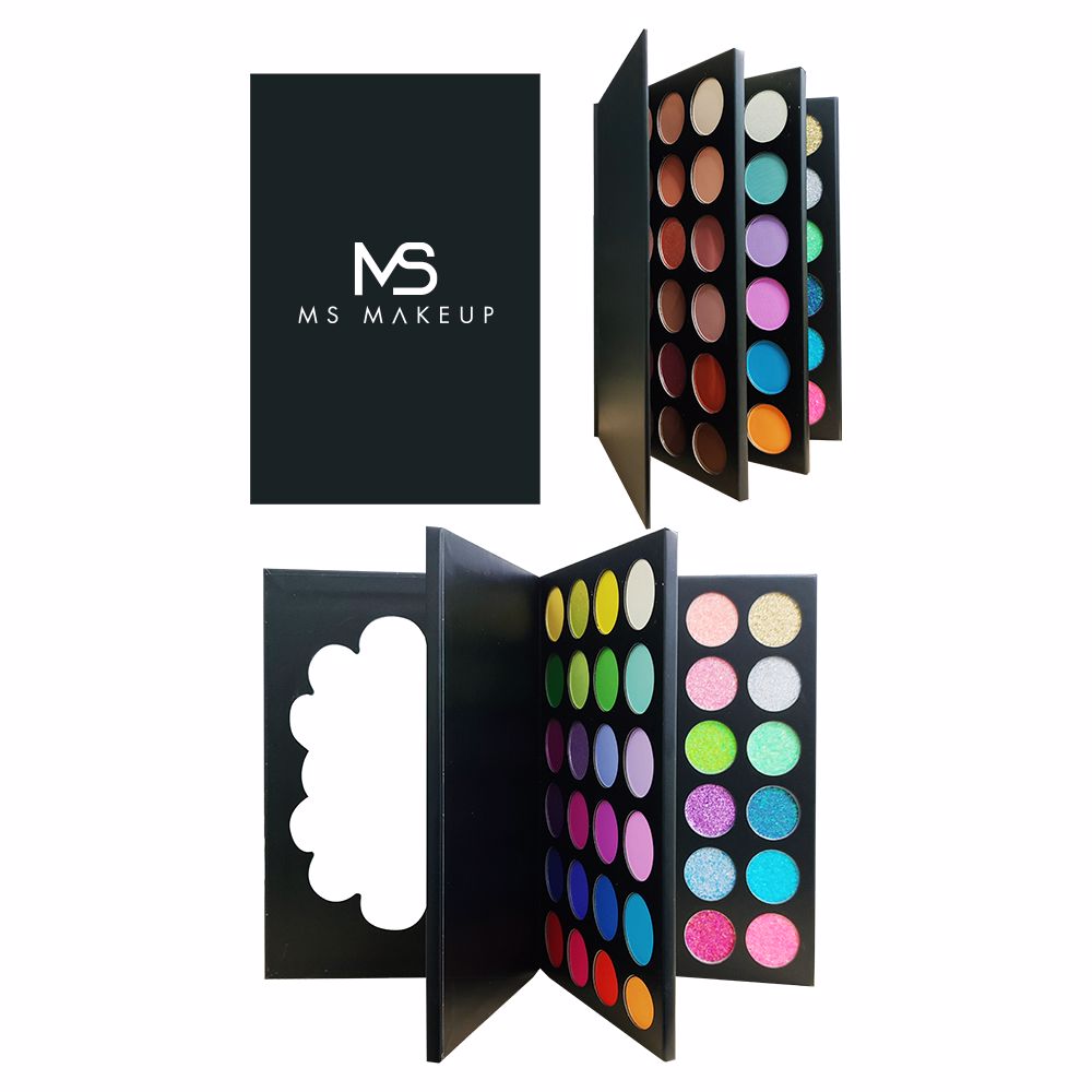 72 Color Three Pages Eyeshadow Book