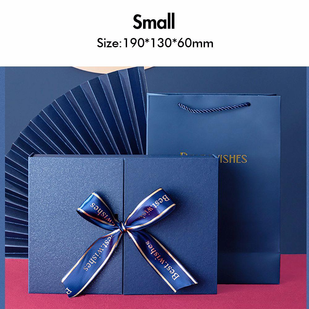 High Quality Orange Small Gift Box Empty Paper Boxes Recyclable