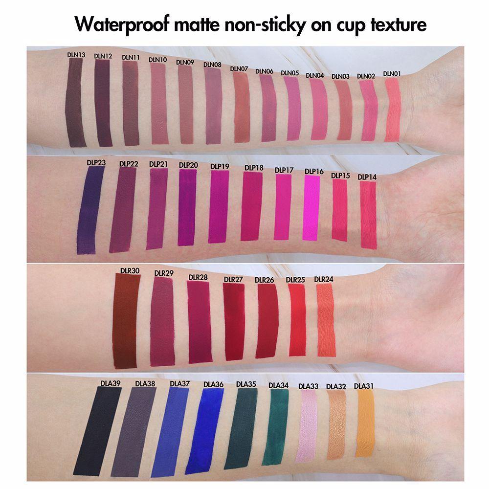 DIY Liquid Lipstick / Lip Gloss Round Tube 02 - MSmakeupoem.com