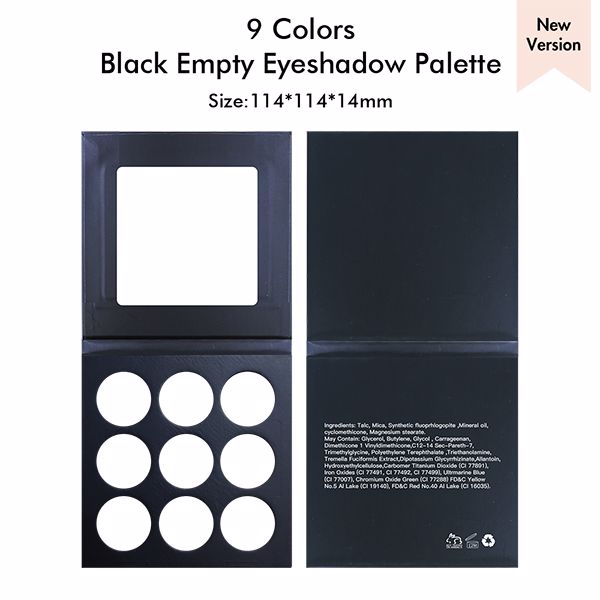 Custom 9  Colors Eyeshadow Palette【50pcs】