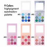 9 Color Highpigment Eyeshadow Palette