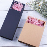 Small Foldable Empty Gift Box Elegant Drawer Gift Packaging Kraft Box OEM