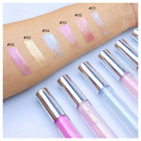 New 6 Colors Holographic Lip Glosses（50pcs free shipping）