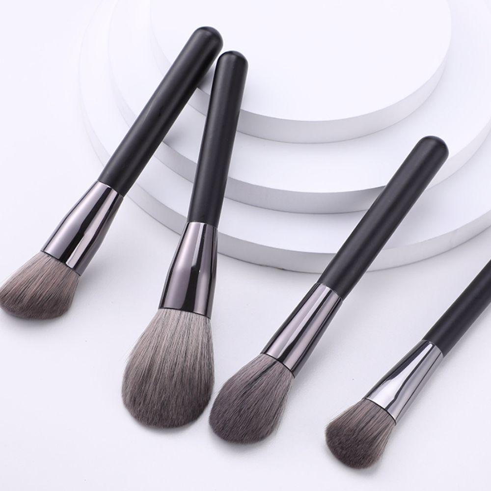 Private Label Cosmetic Brush Sets / Facial Makeup Brushes Set 11pcs