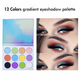 12 Colors Best Selling Custom Own Brand Eye Shadow Nude / Matte Eyeshadow Palette - MSmakeupoem.com