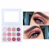12 High Quality Nude White Eyeshadow Palette（50pcs free shipping）
