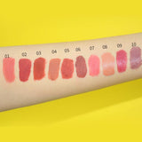 10 Colors Silver Matte Velvet Air Lip Glaze - MSmakeupoem.com
