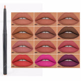 12 Color Matte Lip Liner - MSmakeupoem.com