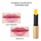 The Slim Temperature Color Change Bullion Carotene Lip Balm