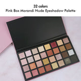 32 Color Pink Box Morandi Nude Eyeshadow Palette
