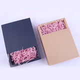 Small Foldable Empty Gift Box Elegant Drawer Gift Packaging Kraft Box OEM