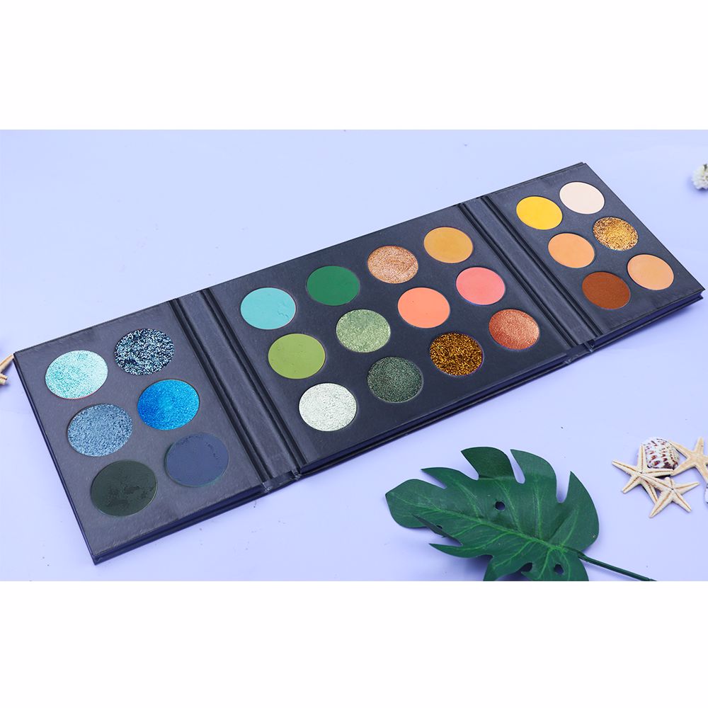 24 Colors Hot Sale Double-door Eyeshadow Palette（50pcs free shipping）