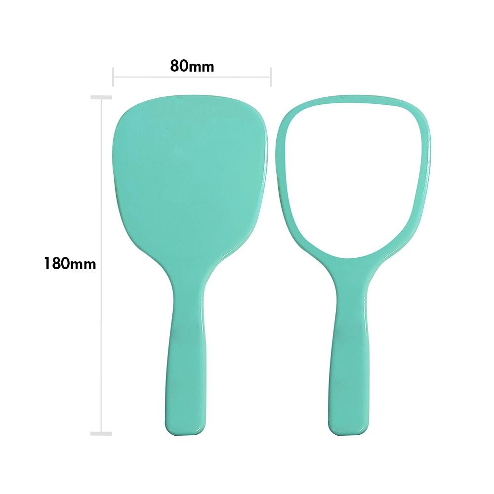 4 Colors Small Hand-held Makeup Mirror