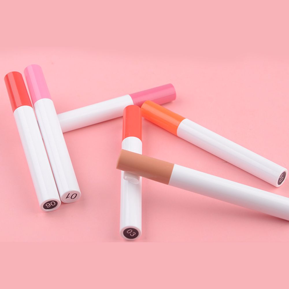 6 Pcs Cigarette Tube Non-stick Liquid Lipstick Set