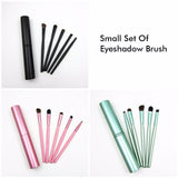 5 Colors Small Set Of Eyeshadow Brush